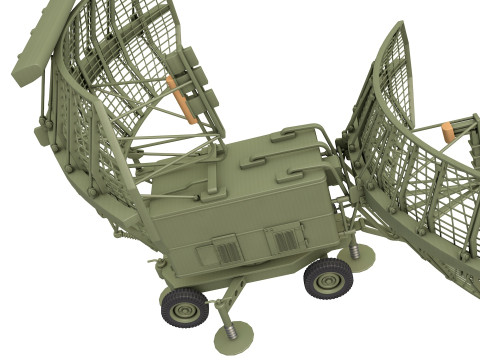 P-37 Radar Modello 3D