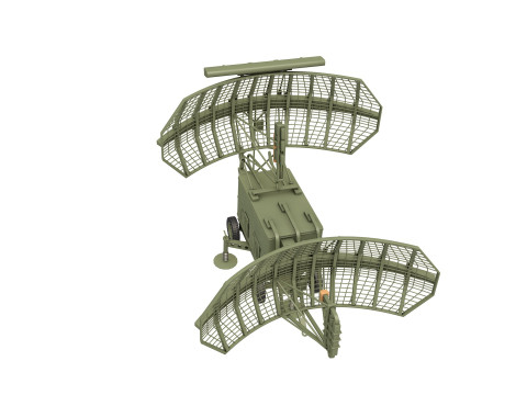 P-37 Radar Modello 3D