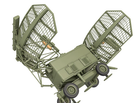 P-37 Radar 3D Model