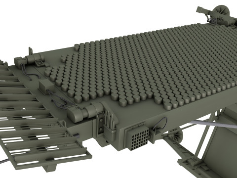 TPY-4 Multi-Mission Radar Modelo 3D