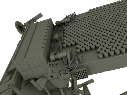TPY-4 Multi-Mission Radar Modelo 3D