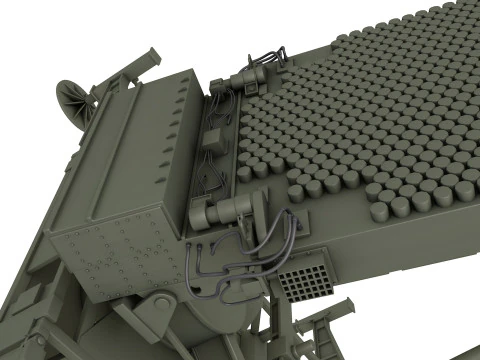 TPY-4 Multi-Mission Radar 3D Model