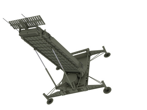 TPY-4 Multi-Mission Radar Modelo 3D