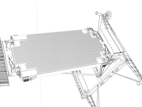 TPY-4 Multi-Mission Radar Modelo 3D