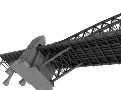 Sydney Harbour Bridge 3Dモデル