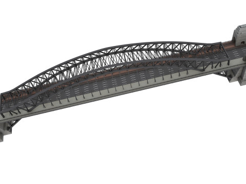 Sydney Harbour Bridge 3Dモデル