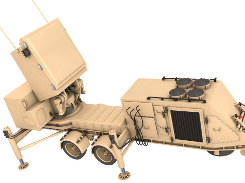 Raytheon GhostEye MR radar 3D Model