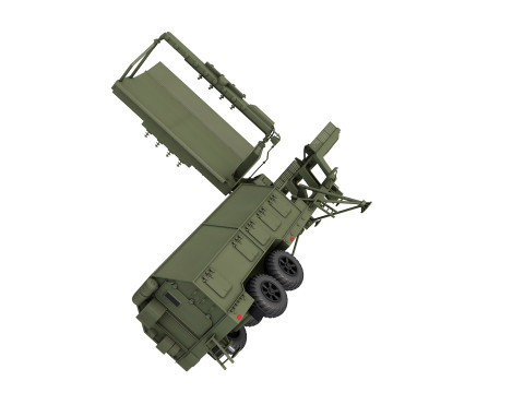 36D6M1-1 mobile radar 3D Model