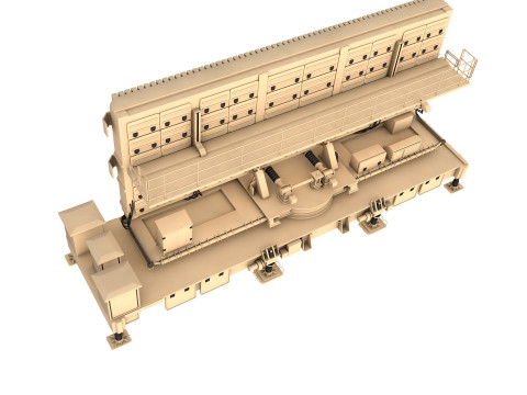ELM-2080 Green Pine Radar Model 3D