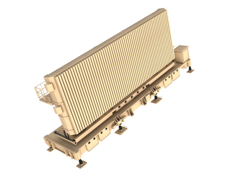 ELM-2080 Green Pine Radar Model 3D