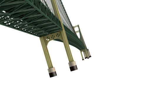 Mackinac Bridge Model 3D