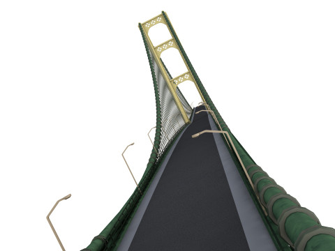 Mackinac Bridge Model 3D