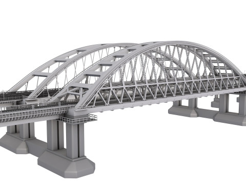 Crimean Bridge 3D मॉडल