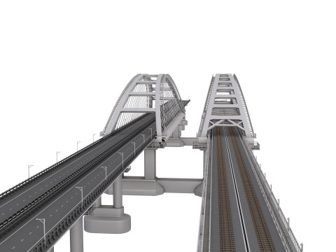 Crimean Bridge 3D Модель