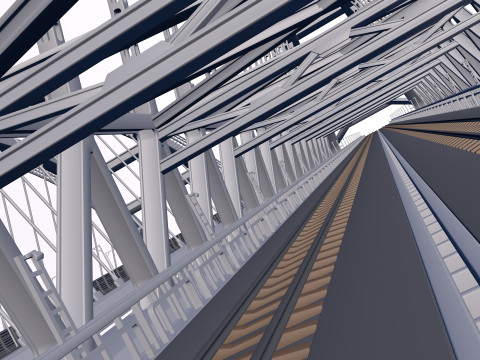Crimean Bridge 3D Модель