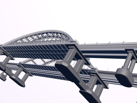 Crimean Bridge 3D Модель