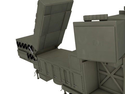 LTAMDS Lower Tier Air and Missile Defense Sensor Modèle 3D