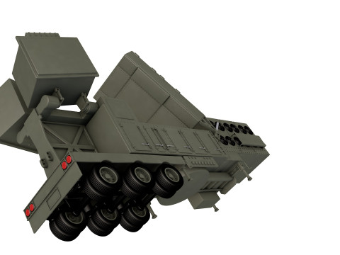 LTAMDS Lower Tier Air and Missile Defense Sensor Modèle 3D