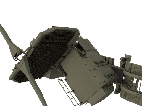 64N6E2 radar 3D Модель