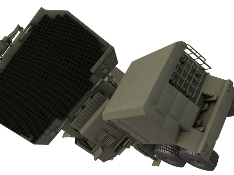 64N6E2 radar 3D Модель