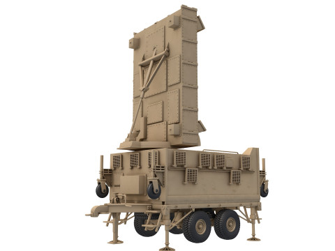 AN TPQ-37 Firefinder Radar 3D मॉडल