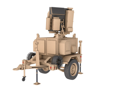AN-MPQ-64 Sentinel Radar Model 3D