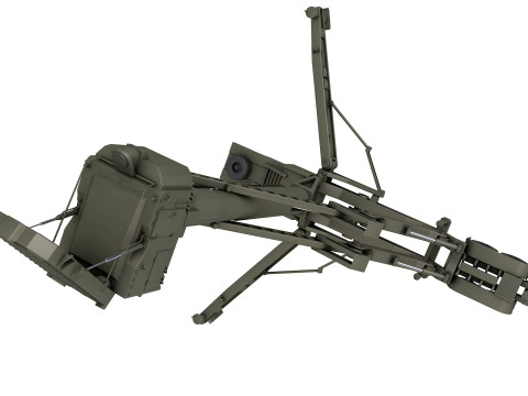 5N63 radar 3D मॉडल
