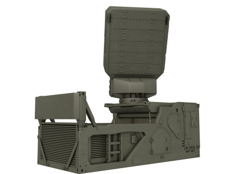 Ground Fire 300 Multi Function Radar 3D 모델