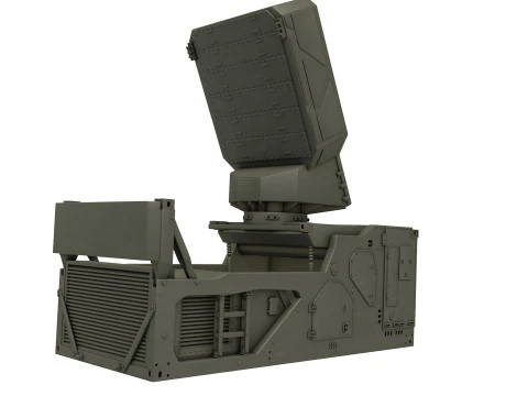 Ground Fire 300 Multi Function Radar 3D Model