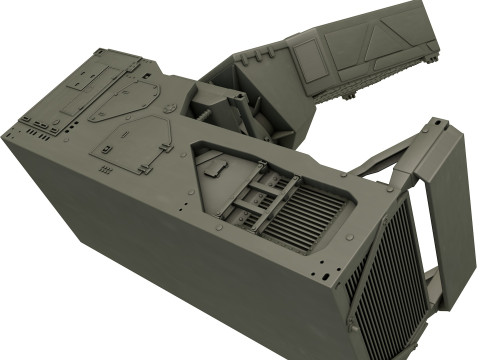 Ground Fire 300 Multi Function Radar Model 3D