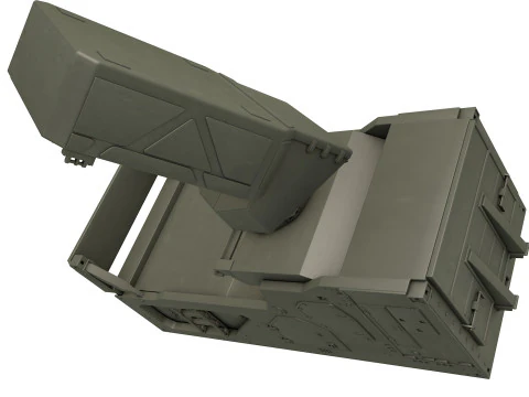 Ground Fire 300 Multi Function Radar 3D Model