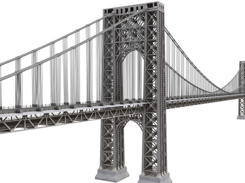 George Washington Bridge 3D Model