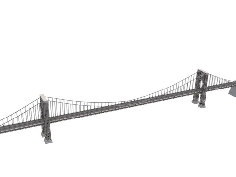 George Washington Bridge Model 3D