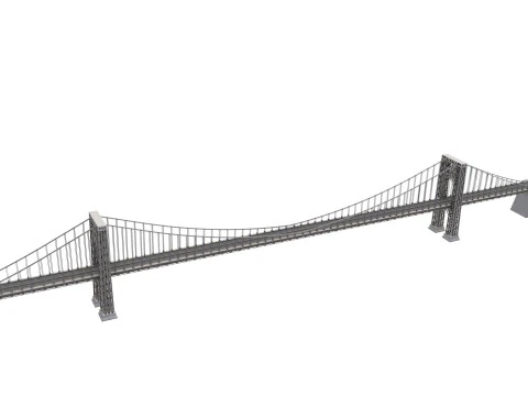 George Washington Bridge 3D Model