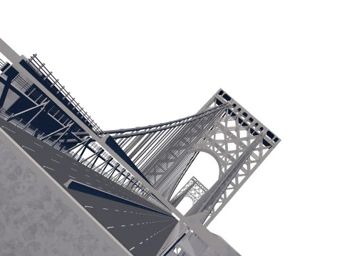 George Washington Bridge 3D Model