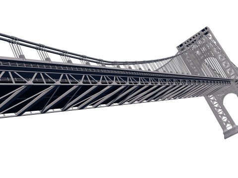 George Washington Bridge Model 3D