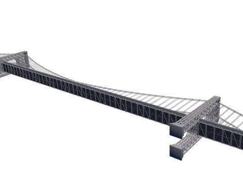 George Washington Bridge Model 3D