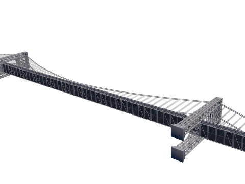 George Washington Bridge 3D Model