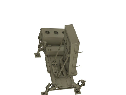 EL M-2084 Radar 3D Model