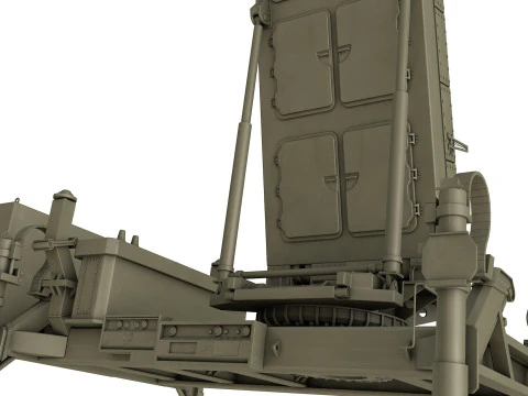 EL M-2084 Radar 3D Model