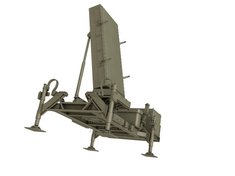 EL M-2084 Radar 3D मॉडल