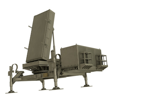 EL M-2084 Radar 3D मॉडल