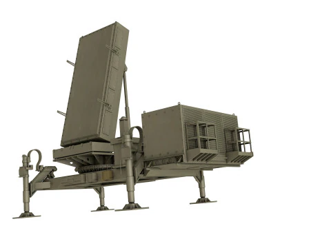 EL M-2084 Radar 3D Model
