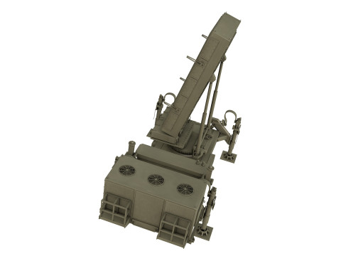 EL M-2084 Radar 3D मॉडल
