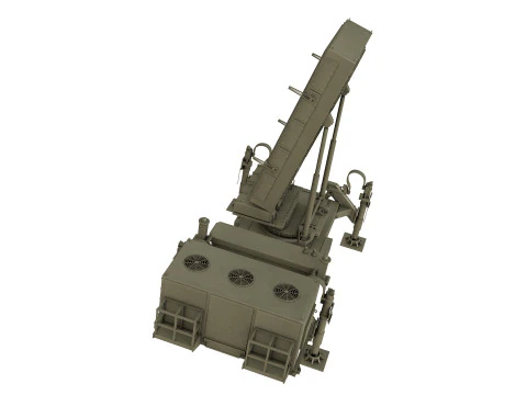 EL M-2084 Radar 3D Model