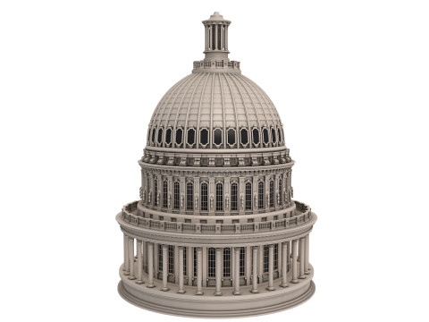 United States Capitol 3D Model