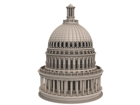 United States Capitol 3D Model