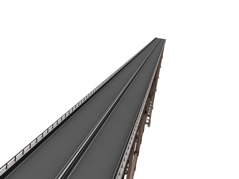 New River Gorge Bridge Model 3D