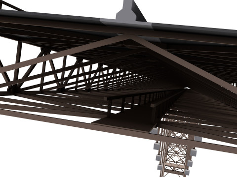 New River Gorge Bridge Model 3D