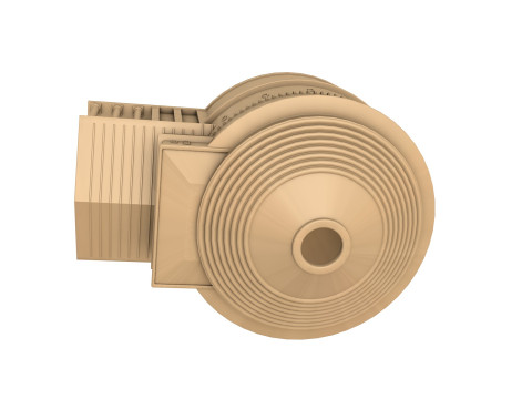 Roman Pantheon Building Model 3D
